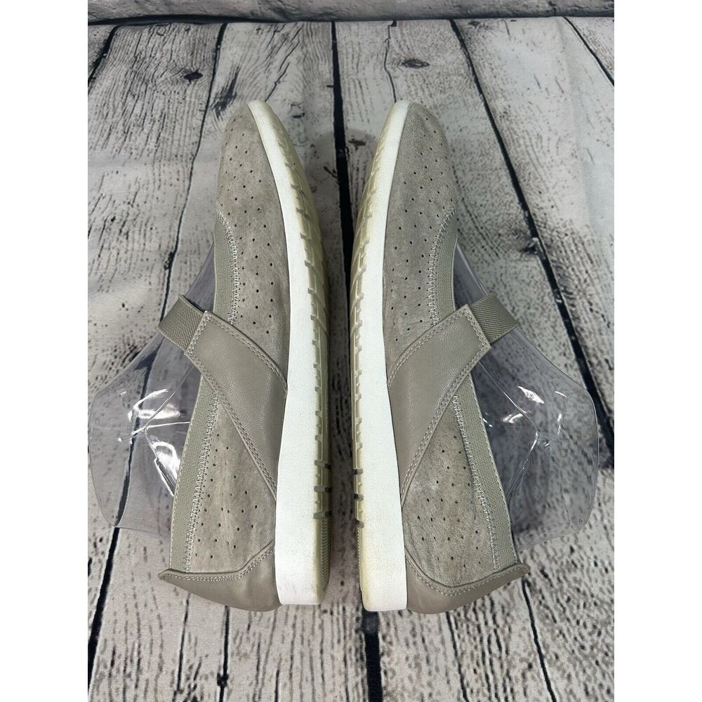G.H. BASS & CO. Pippa Suede Leather Perfed Mary Jane Flats Slip On Size 8.5M - Picture 6 of 11